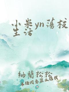 小米yn荡校园生活