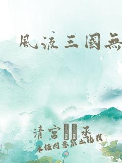 风流三国无弹窗