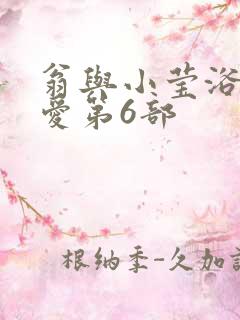 翁与小莹浴室欢爱第6部