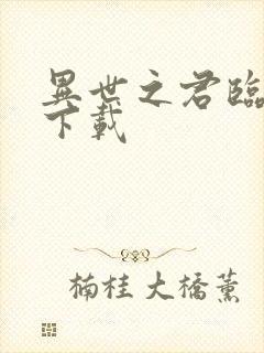 异世之君临天下下载