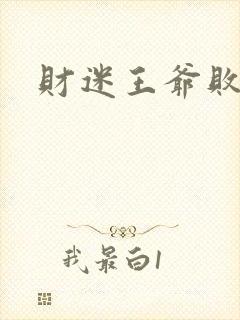 财迷王爷败金妃