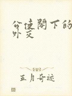 公使阁下的秘密外交