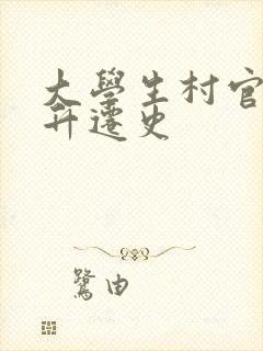 大学生村官艳遇升迁史