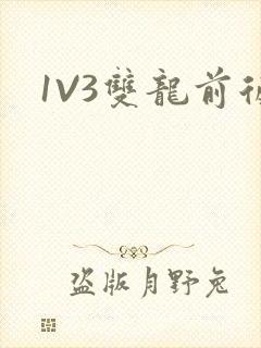 1V3双龙前后