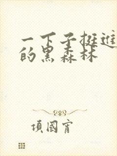 一下子挺进浓密的黑森林