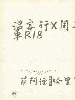 温客行X周子舒车R18