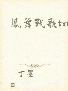 凤舞战歌txt