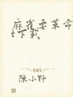 麻雀要革命txt下载