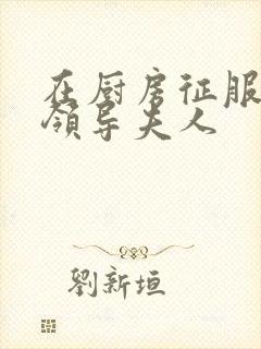 在厨房征服美丽领导夫人