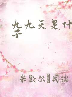 九九天是什么日子