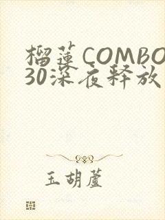 榴莲COMBO30深夜释放自己