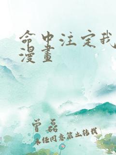 命中注定我爱你漫画