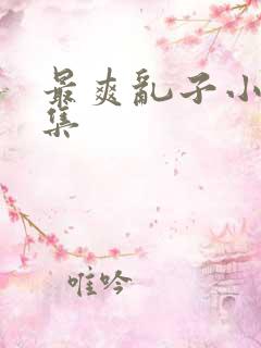 最爽乱子小说合集