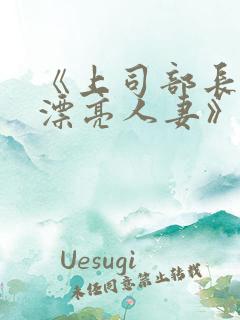 《上司部长出轨漂亮人妻》