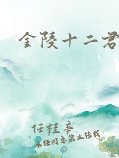 金陵十二君