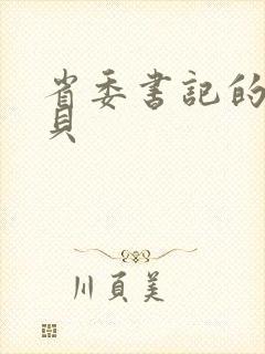 省委书记的小宝贝