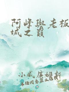 阿峰与老板娘倾城之巅