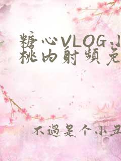 糖心VLOG小桃内射频免费