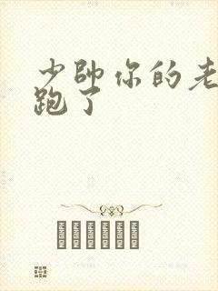 少帅你的老婆又跑了