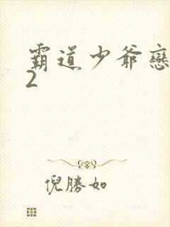 霸道少爷恋上我2