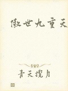 傲世九重天小说