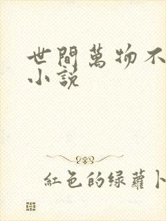 世间万物不及你小说