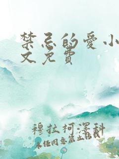 禁忌的爱小说全文免费