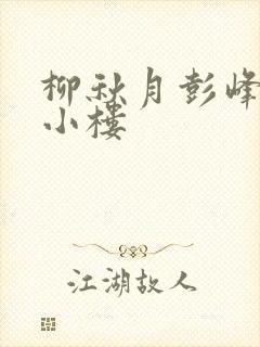 柳秋月彭峰月满小楼