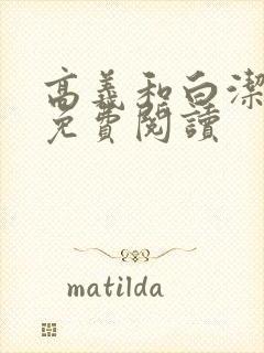 高义和白洁全文免费阅读