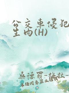 公交车侵犯小男生肉(H)