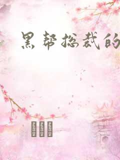 黑帮总裁的宠妻