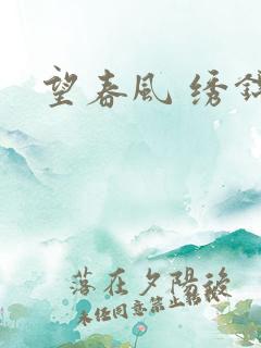望春风 绣锦
