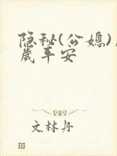 隐秘(公媳)岁岁平安