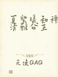 夏紫曦和穆景天清雅公主