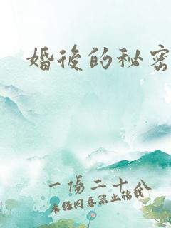 婚后的秘密张妍