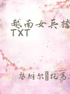 越南女兵档案 TXT