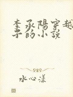 李承阳穿越成皇子的小说