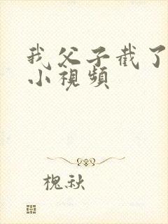 我父子截了一段小视频