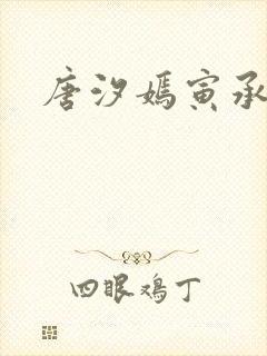 唐汐嫣寅承小说