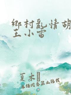 乡村乱情胡英秀王小雷