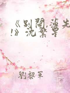 《别闹,薄先生!》沈繁星