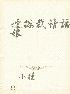 坏总裁情诱灰姑娘