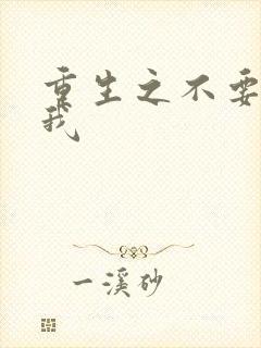 重生之不要爱上我