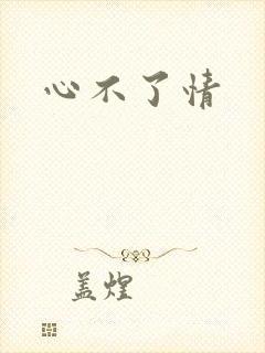 心不了情