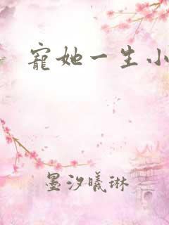 宠她一生小说