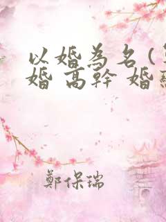 以婚为名 (军婚 高干 婚恋)