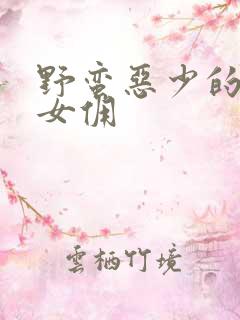 野蛮恶少的千金女佣