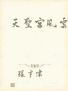 天圣宫风云录