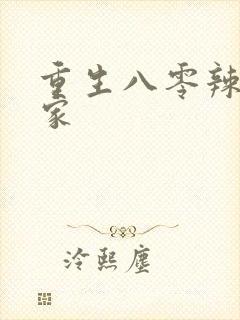 重生八零辣妻当家