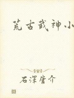 荒古武神小说